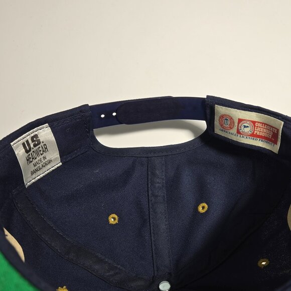 Vintage ND Notre Dame Snap Back Hat Cap Fighting Irish - Picture 7 of 7
